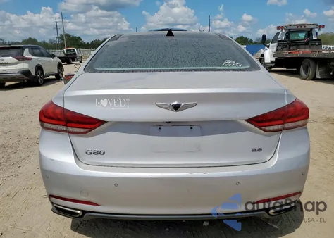 2017 Genesis G80 Base из США, поврежденный, VIN KMHGN4JE0HU195633